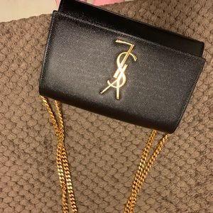 YSL black Kate Bag
